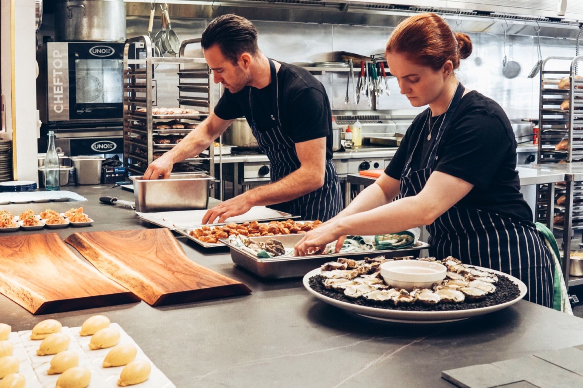 Katy et Olivier Ferrand, couple chef-driven en cuisine